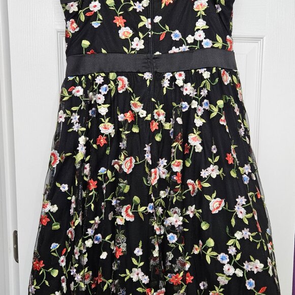 Spaghetti strap dress floral dress size 13 l.I - Picture 2 of 7